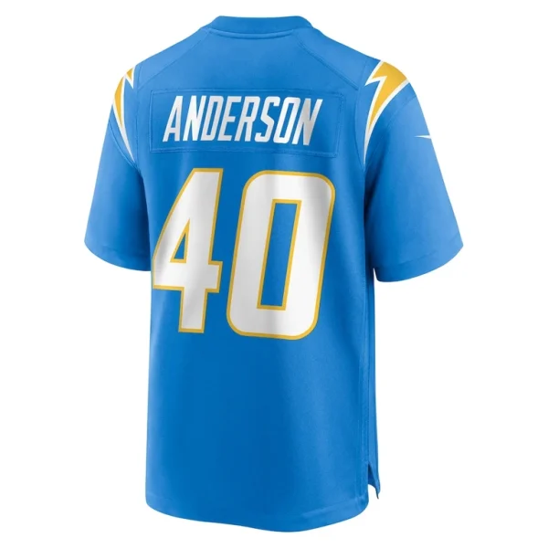 Stephen anderson los angeles chargers nike game jersey Powder blue L