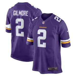 Stephon gilmore minnesota vikings nike game jersey Purple