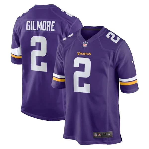 Stephon gilmore minnesota vikings nike game jersey Purple