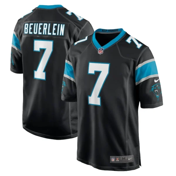 Steve beuerlein carolina panthers nike retired player jersey Black
