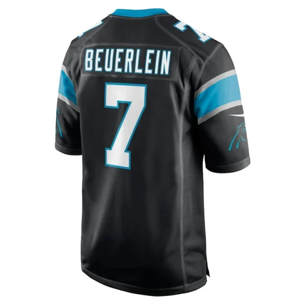 Steve beuerlein carolina panthers nike retired player jersey Black L
