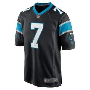 Steve beuerlein carolina panthers nike retired player jersey Black M