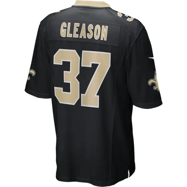 Steve gleason new orleans saints nike game retired player jersey Black L