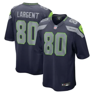 Steve largent seattle seahawks nike retired player game jersey College navy