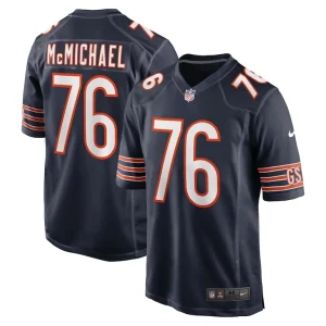 Steve mcmichael chicago bears nike retired player game jersey Navy