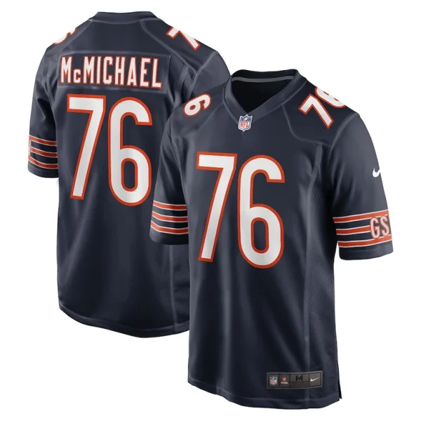 Steve mcmichael chicago bears nike retired player game jersey Navy