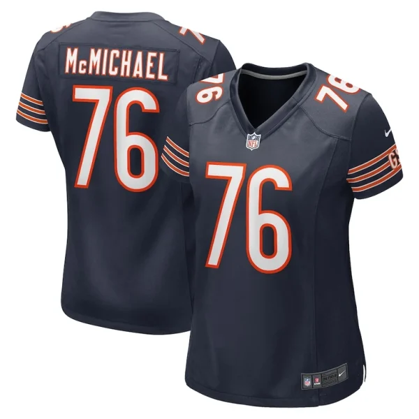 Steve mcmichael chicago bears nike womens retired player game jersey Navy