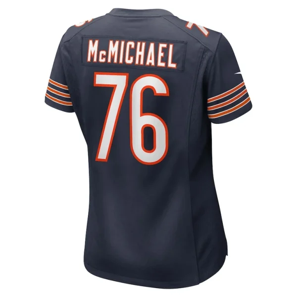 Steve mcmichael chicago bears nike womens retired player game jersey Navy L