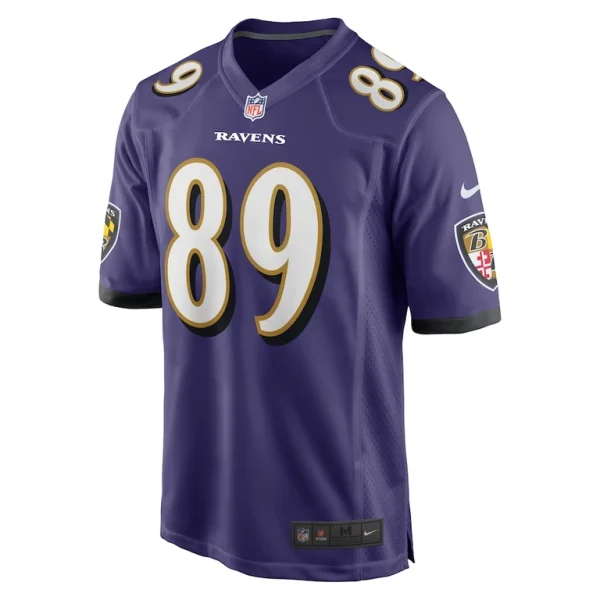 Steve smith sr. baltimore ravens nike retired player game jersey Purple M