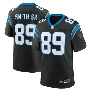 Steve smith sr. carolina panthers nike retired player game jersey Black