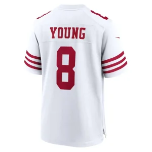 Steve young san francisco 49ers nike retired game player jersey White L