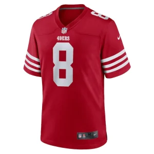 Steve young san francisco 49ers nike retired player game jersey Scarlet M