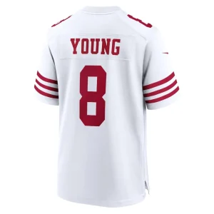 Steve young san francisco 49ers nike retired player game jersey White L