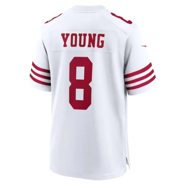 Steve young san francisco 49ers nike retired player game jersey White L