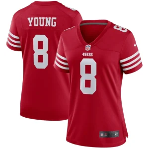 Steve young san francisco 49ers nike womens retired player game jersey Scarlet
