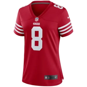 Steve young san francisco 49ers nike womens retired player game jersey Scarlet M