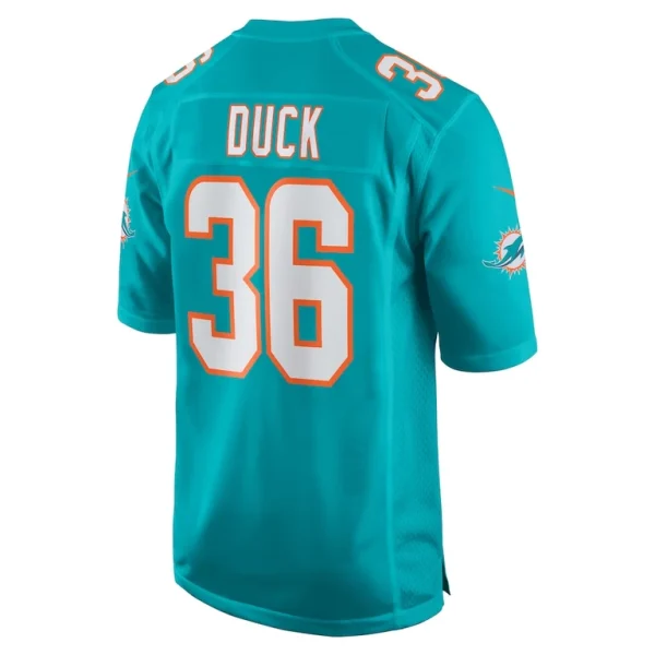 Storm duck miami dolphins nike game jersey Aqua L