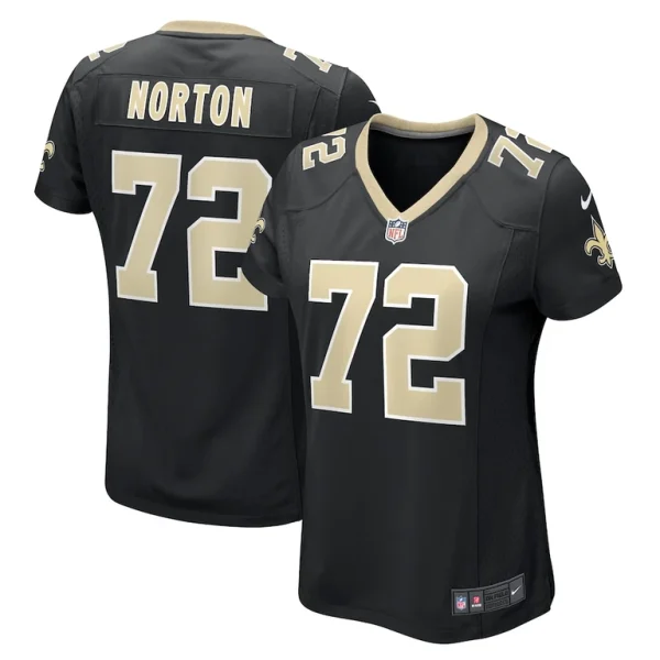 Storm norton new orleans saints nike womens game jersey Black