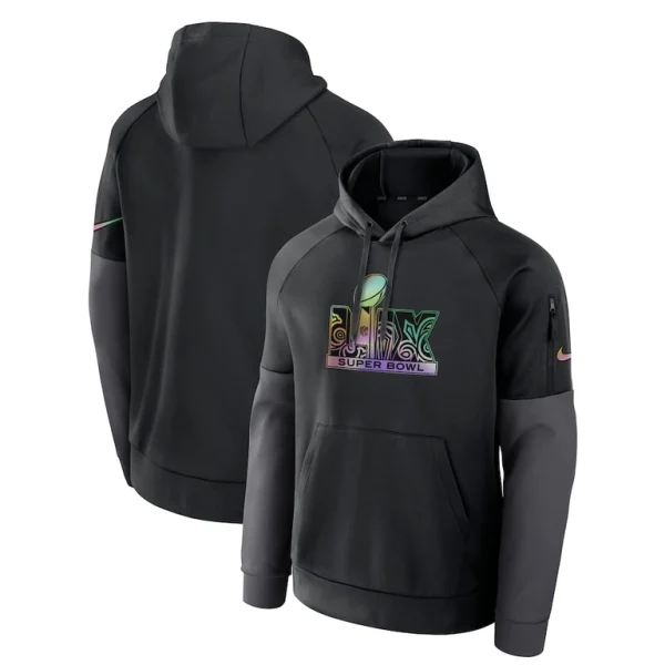 Super bowl lix nike fitness performance pullover hoodie Black