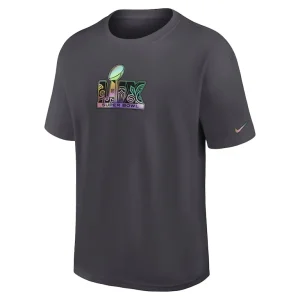 Super bowl lix nike heavy max 90 statement t shirt anthracite Multi M