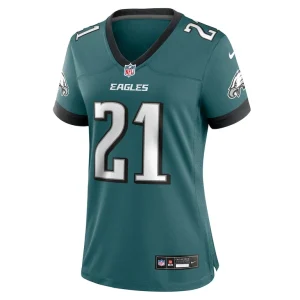 Sydney brown philadelphia eagles nike womens team game jersey Midnight green M