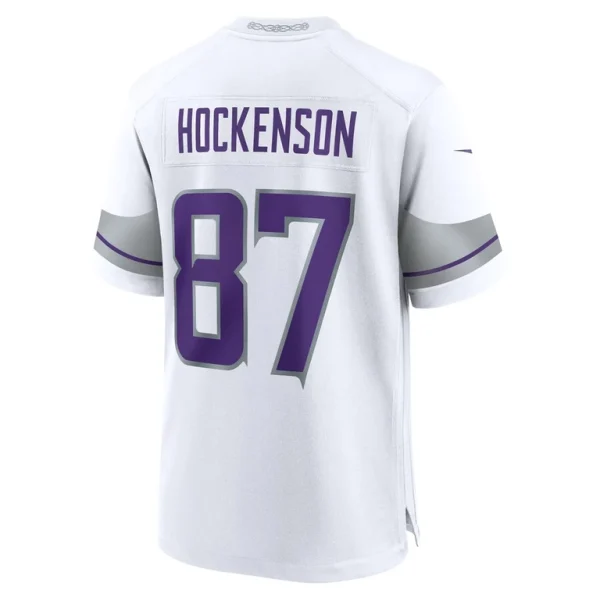 T.j. hockenson minnesota vikings nike alternate game player jersey White L