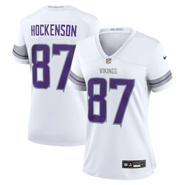 T.j. hockenson minnesota vikings nike womens alternate game player jersey White