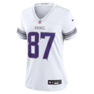 T.j. hockenson minnesota vikings nike womens alternate game player jersey White M