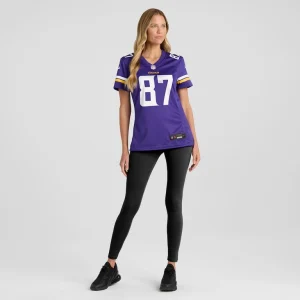 T.j. hockenson minnesota vikings nike womens game player jersey Purple XL
