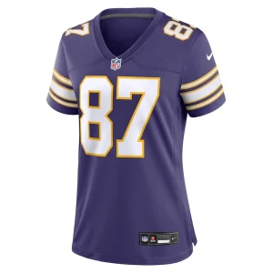 T.j. hockenson minnesota vikings nike womens player jersey Purple M