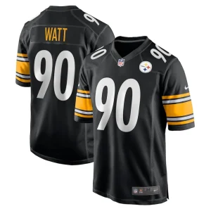 T.j. watt pittsburgh steelers nike game jersey Black