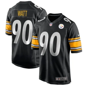 T.j. watt pittsburgh steelers nike game jersey Black