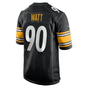 T.j. watt pittsburgh steelers nike game jersey Black L