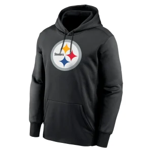 T.j. watt pittsburgh steelers nike player name number performance pullover hoodie Black M