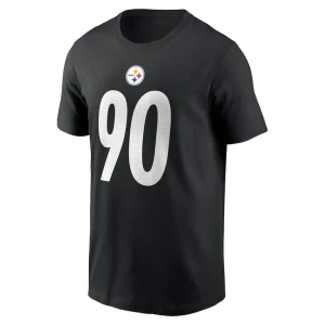 T.j. watt pittsburgh steelers nike player name number t shirt Black M