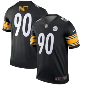 T.j. watt pittsburgh steelers nike team legend player performance top Black