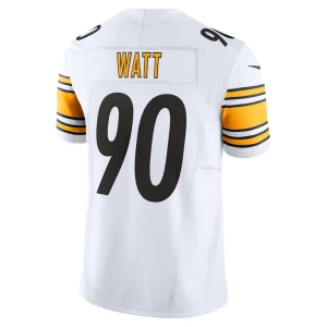 T.j. watt pittsburgh steelers nike vapor f.u.s.e. limited jersey White L