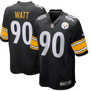 T.j. watt pittsburgh steelers nike youth game jersey Black