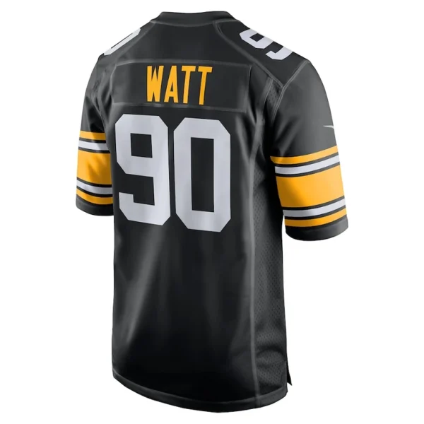 T.j. watt pittsburgh steelers nike youth game jersey Black Yth L