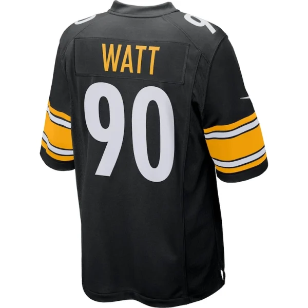 T.j. watt pittsburgh steelers nike youth game jersey Black Yth L
