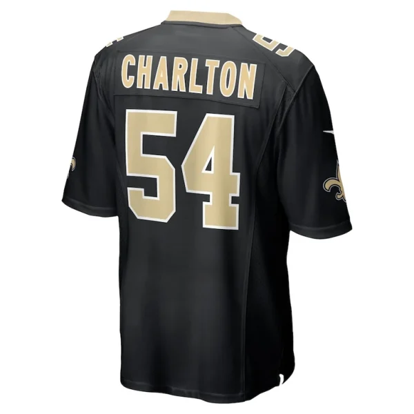Taco charlton new orleans saints nike game player jersey Black L