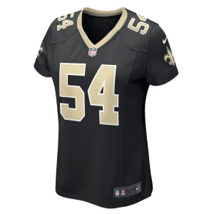 Taco charlton new orleans saints nike womens game player jersey Black M