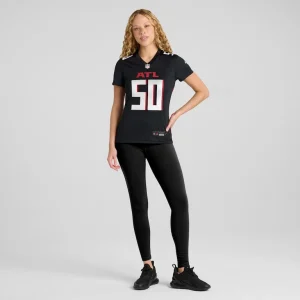 Tae davis atlanta falcons nike womens team game jersey Black XL
