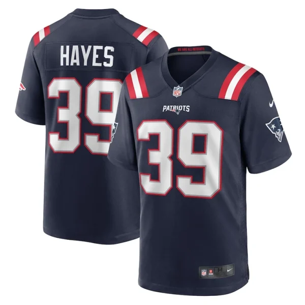 Tae hayes new england patriots nike home game player jersey Navy