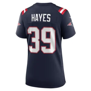 Tae hayes new england patriots nike womens home game player jersey Navy L