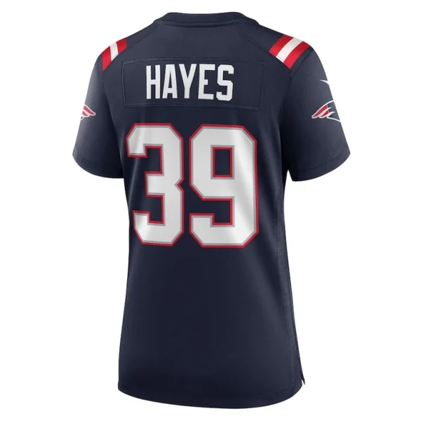 Tae hayes new england patriots nike womens home game player jersey Navy L