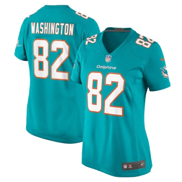 Tahj washington miami dolphins nike womens game jersey Aqua