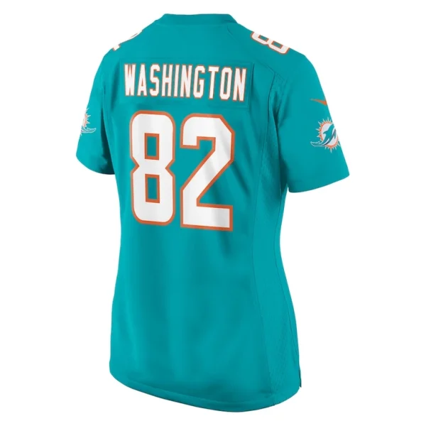 Tahj washington miami dolphins nike womens game jersey Aqua L