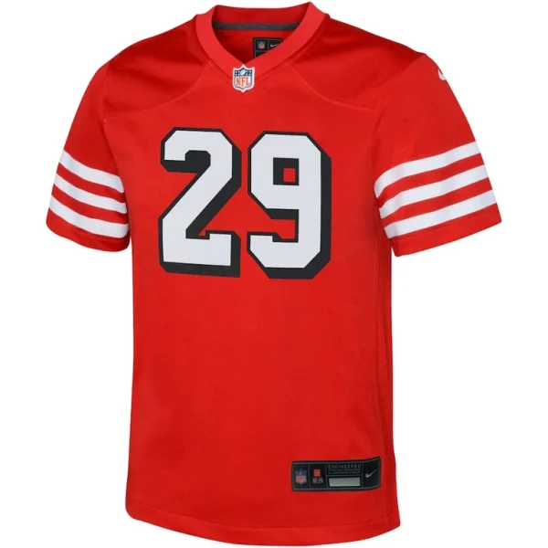 Talanoa hufanga san francisco 49ers nike youth game jersey Scarlet Yth M
