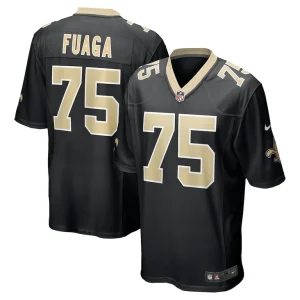 Taliese fuaga new orleans saints nike player game jersey Black